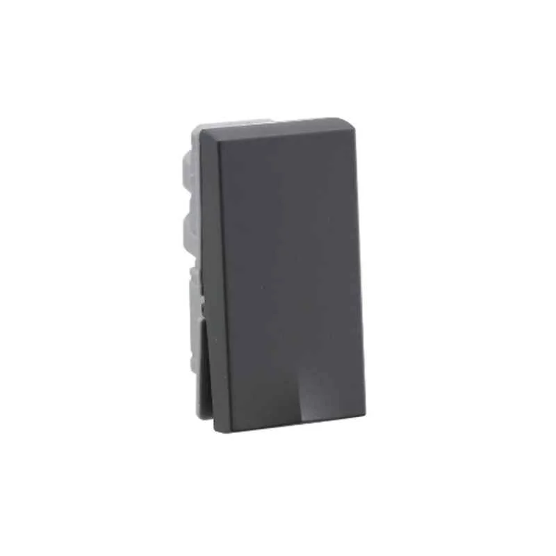 Legrand Lyncus 6A 1 Module 1 Way Grey Switch, 6774 00