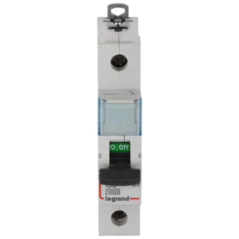 Legrand DX3 10kA 6A C Curve Single MCB, 408587 (Pack of 2)