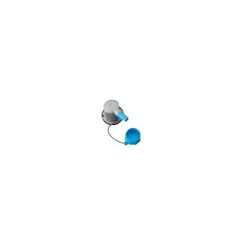 Legrand Metra 10A 240V 2P+E Blue Cap Socket, 6500 03