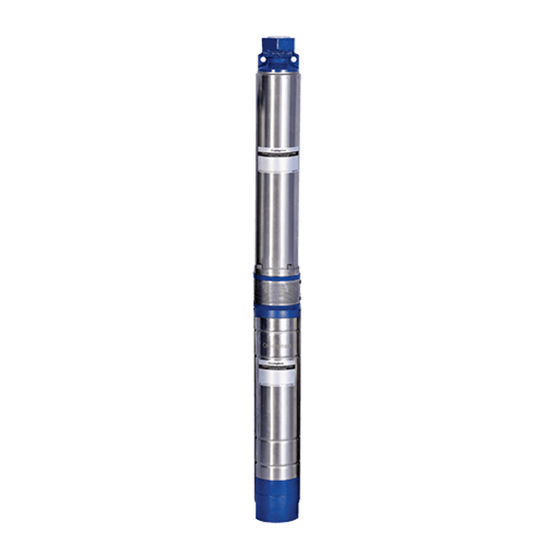 Crompton V4 1HP Single Phase Water Filled Submersible Pump, Total Head: 164 ft