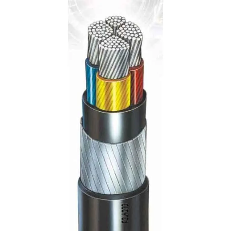 Polycab 50 Sqmm 4 Core Aluminium Conductor Armoured LT Power Cable, SISLV4X5017969