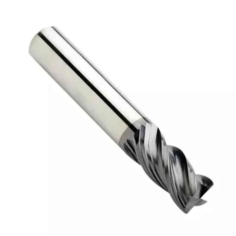 Dolphin 0.5mm 2 Flute Flat Solid Carbide End Mill, Overall Length: 50 mm