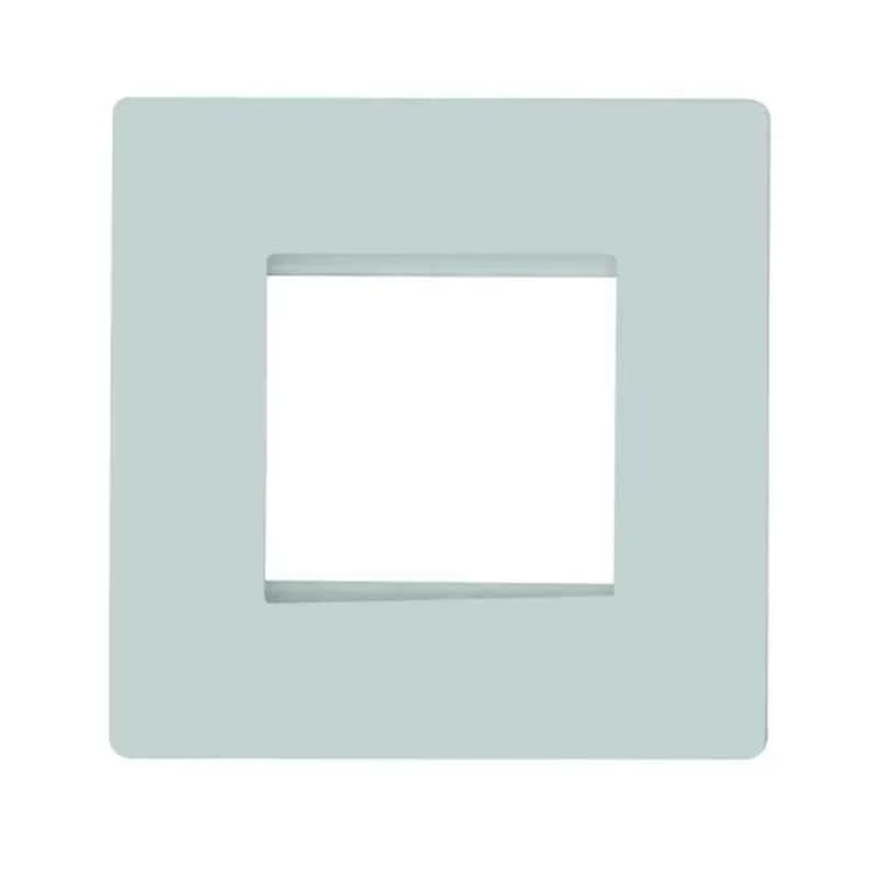 Legrand Lyncus 2 Module Classic White Cover Plate with Support Frame, 6775 02