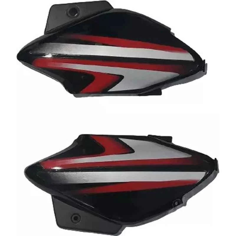 Ultra Side Panel For Splendor Nxg Black Red