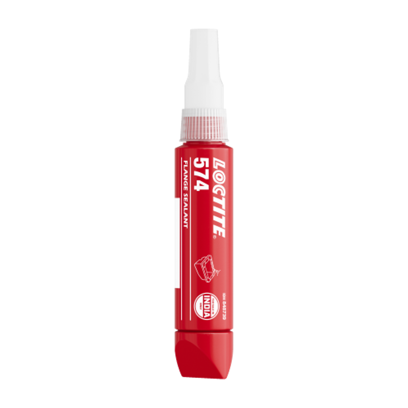 Loctite 574 Gasketing Adhesive 50ml, Anaerobic Orange Paste, Seals Rigid Metal Flanges, for Gearbox, Engine & Joint Fitting, Thixotropic