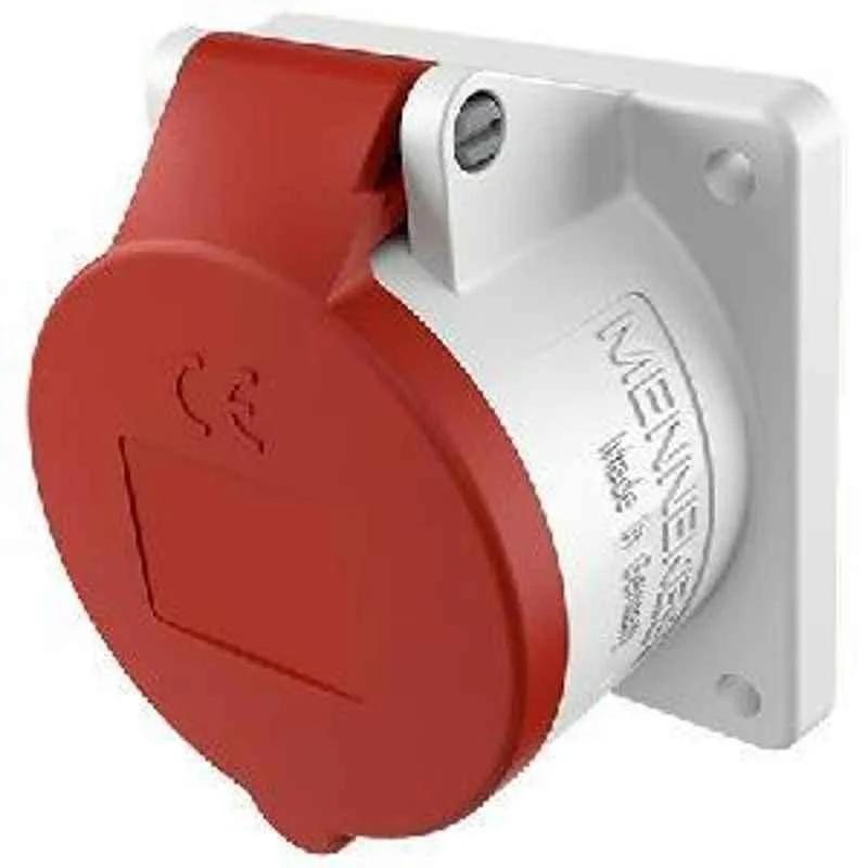 Mennekes 1399 Standard 32 A Panel Mounted Receptacle 4p 400V