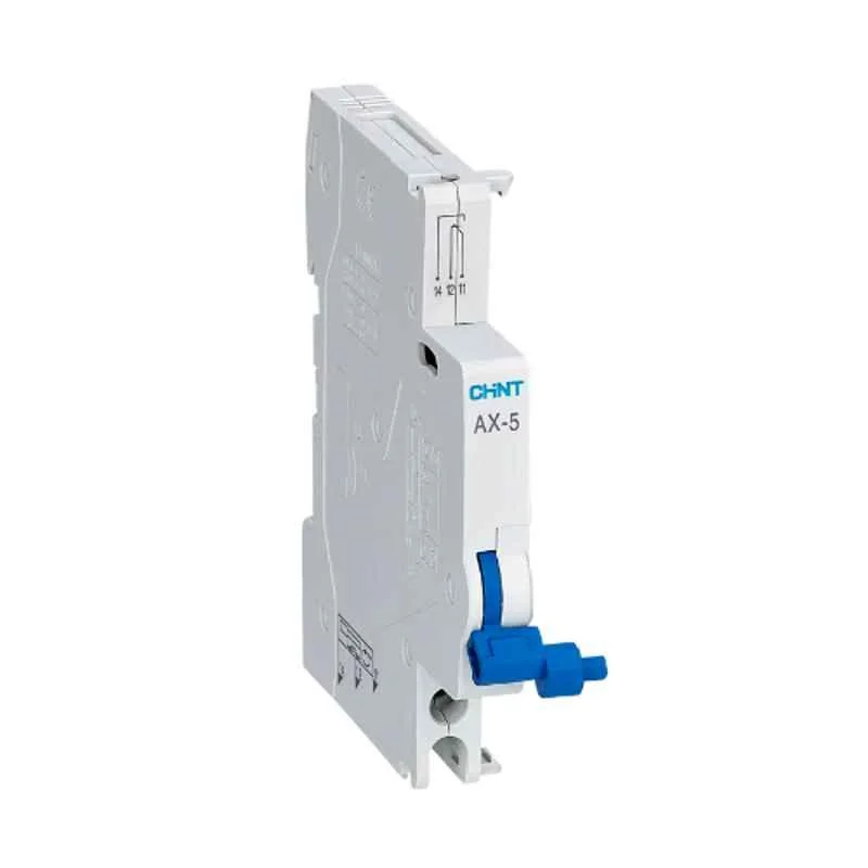 Chint AX-5 6A 415 VAC COM/NO/NC Auxiliary Contact for RCCB, 200998