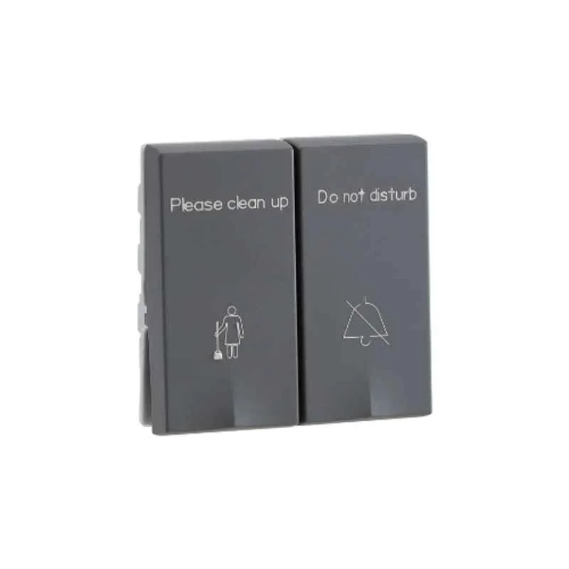 Legrand Lyncus 1+1 Module DND & MMR Chic Grey Indicator Internal Control Unit, 677457