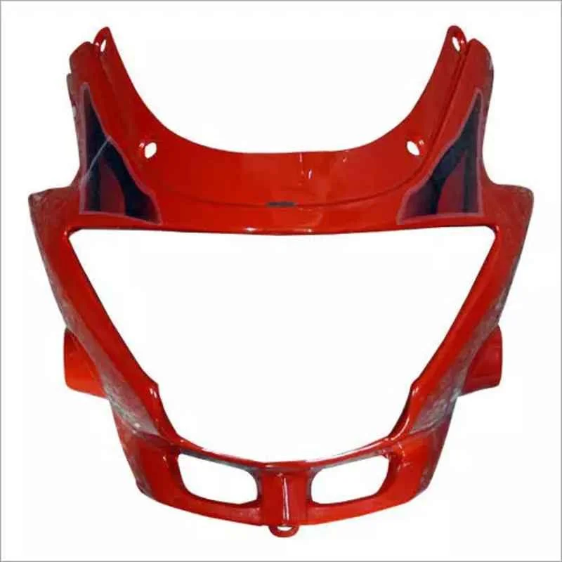 Ultra Headlight Visor for Glamour Red & Black Uf163C, ULT-4W1JH8