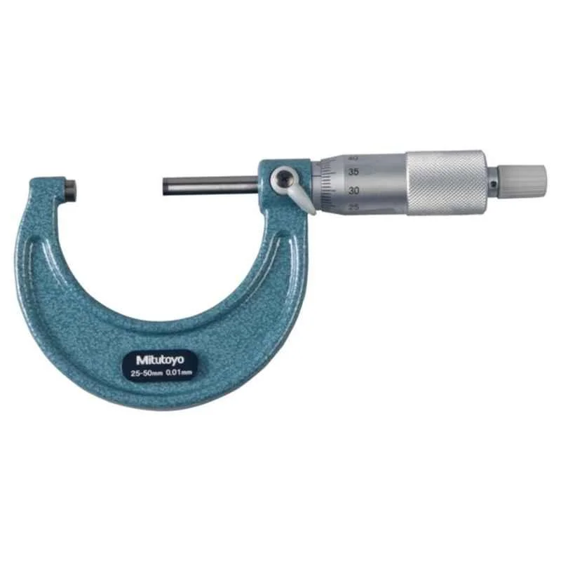Mitutoyo Outside Micrometer, 103-138, Range: 25-50 mm
