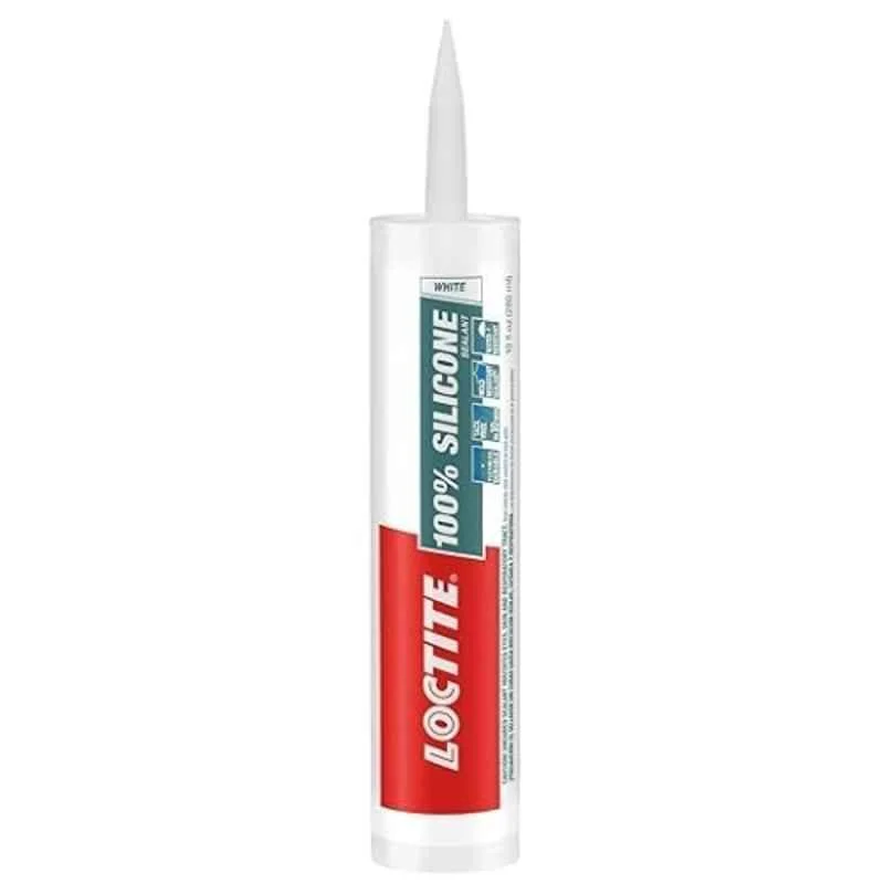 Loctite 260ml 100% Silicone Waterproof White Sealant