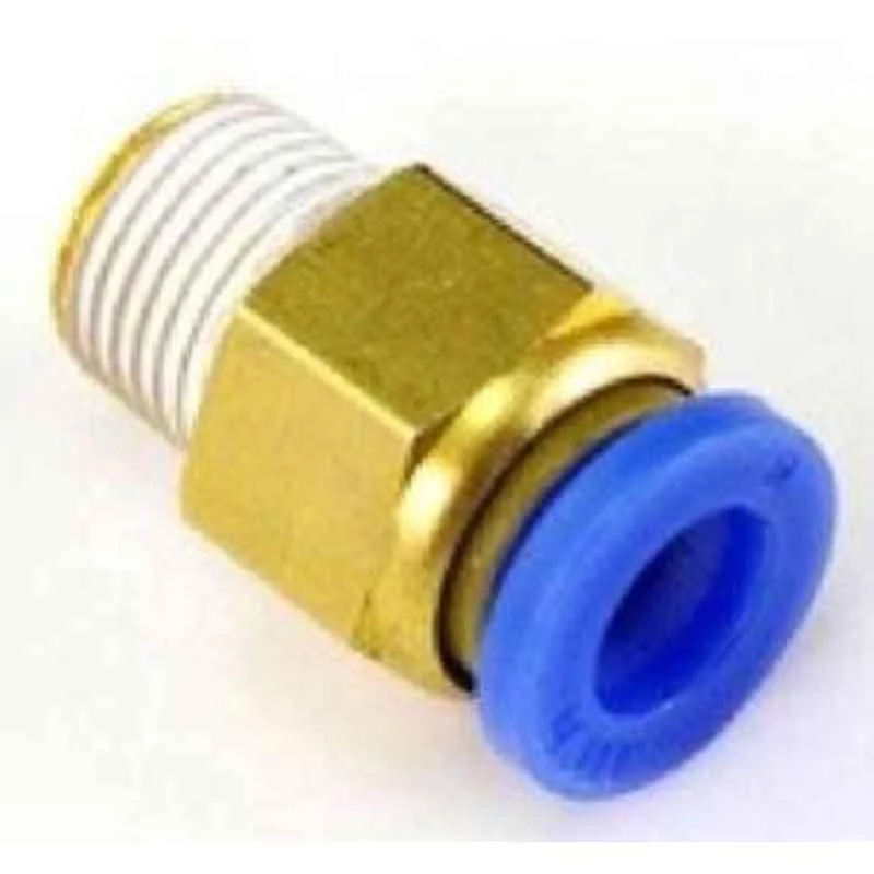 Techno PC Male Connector Push Type Fitting 16-03' Thread Size 16 mm