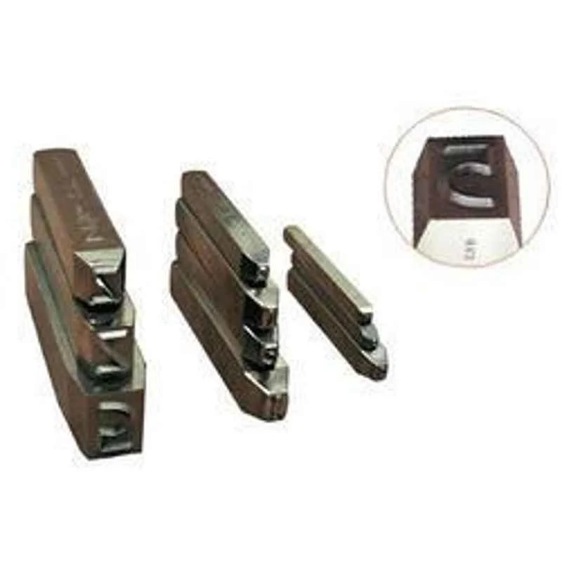 Bradma 1/2 Inch Dotted Set 0 To 8 Hand Held Punches, 9HHP500D