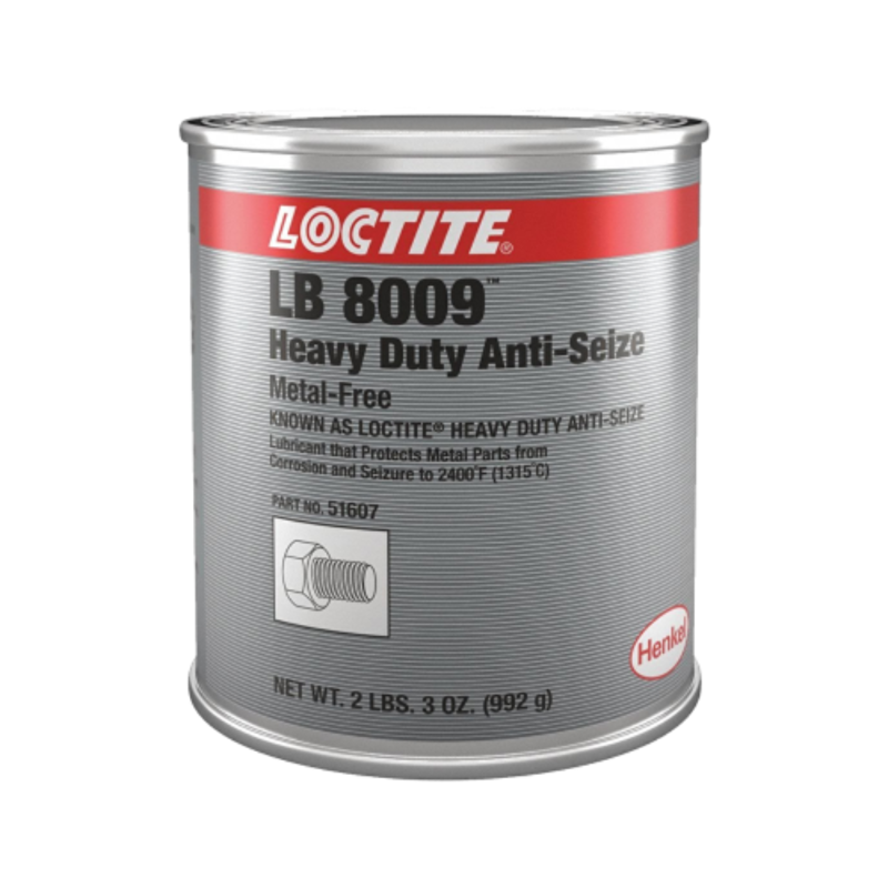 Loctite LB 8009 Anti-Seize Lubricant, Lead & Copper Free, High Temp Resistant up to 1315 deg C, for Aluminum, Titanium, Steel, Nickel Alloys