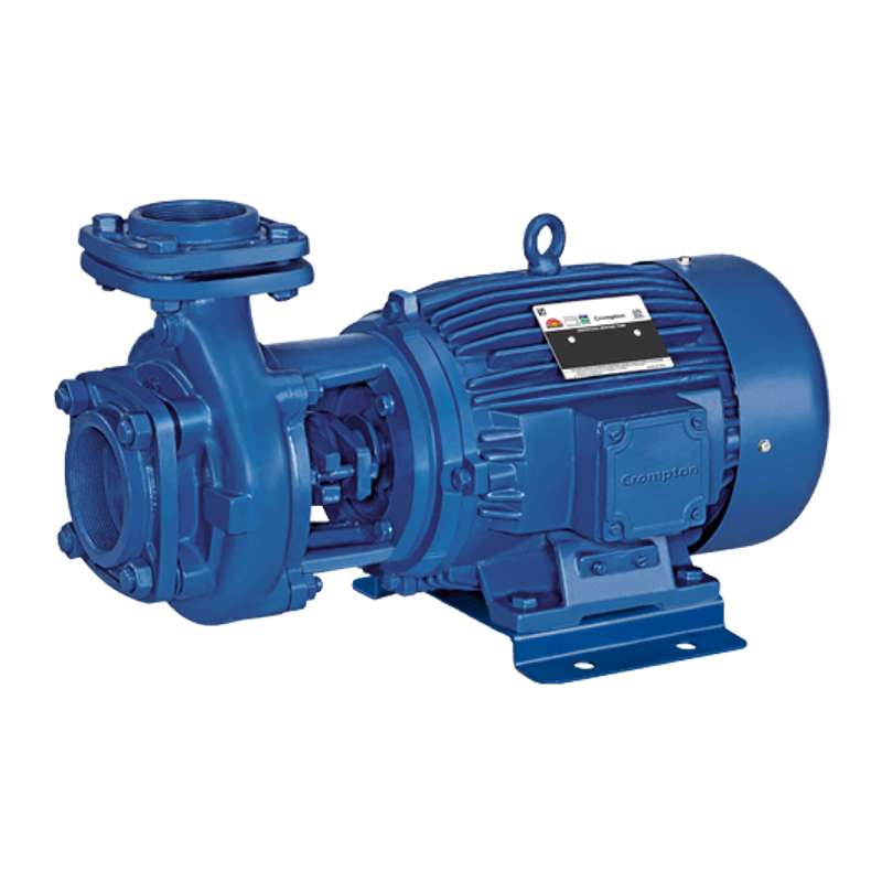 Crompton MBG & MA 1HP Centrifugal Monoblock Pump, MBG12-21, Head: 9-22.5 m