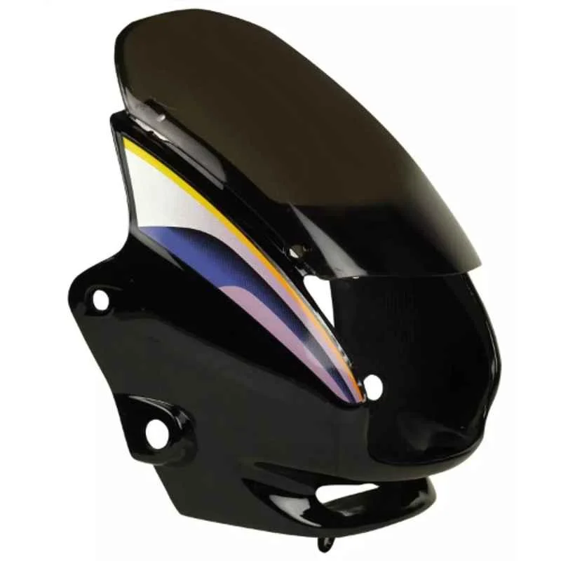 Ultra Visor for Super Splendor Om Black Blue, ULT-JUKJC5