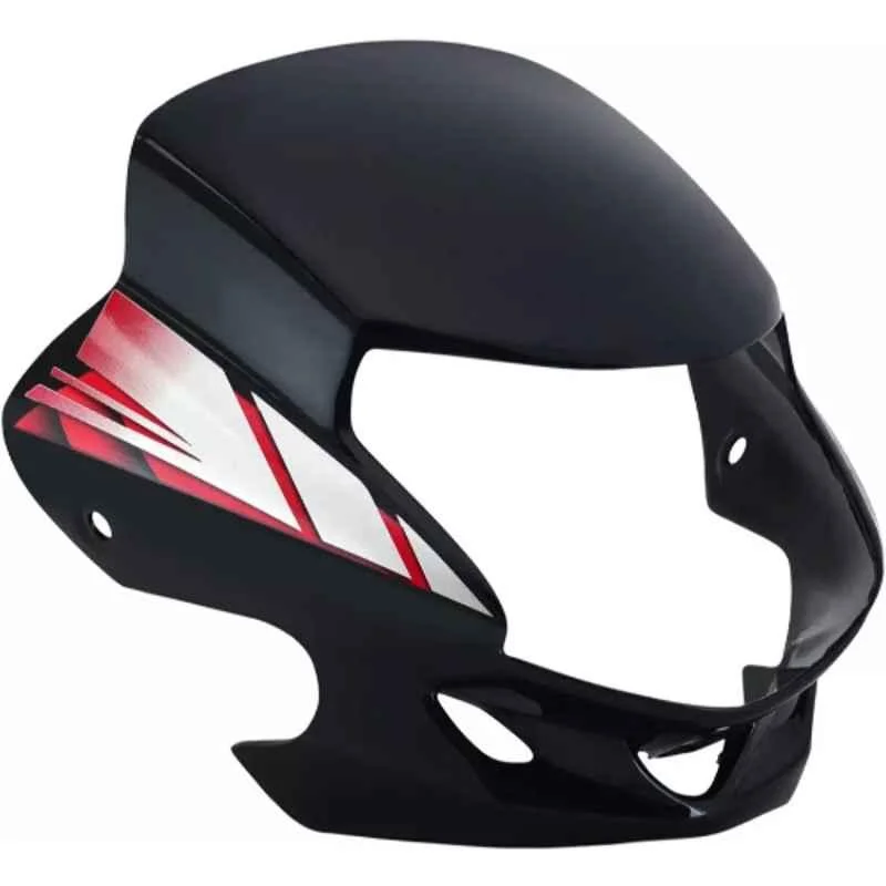 Ultra Visor for Hf Deluxe 2018 Black Red, ULT-IZULMK
