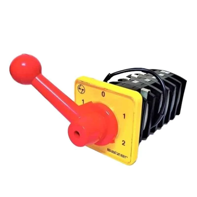 Salzer By L&T 25A 2 Speed Reverse Forward Cam Operated Rotary Switch, 61217