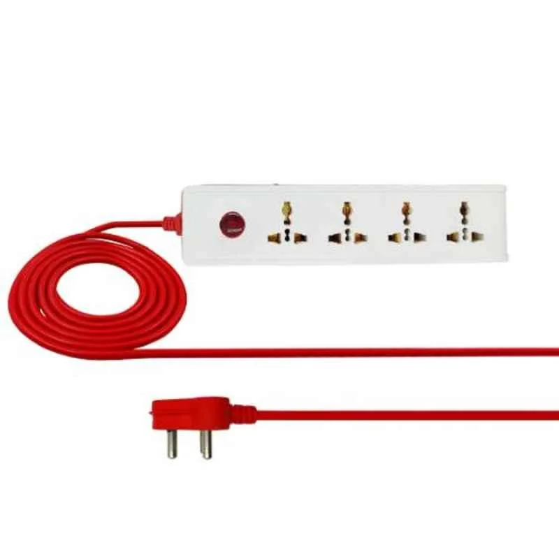 Hillgrove 5m 4 Socket Power Extension Board, HG0078