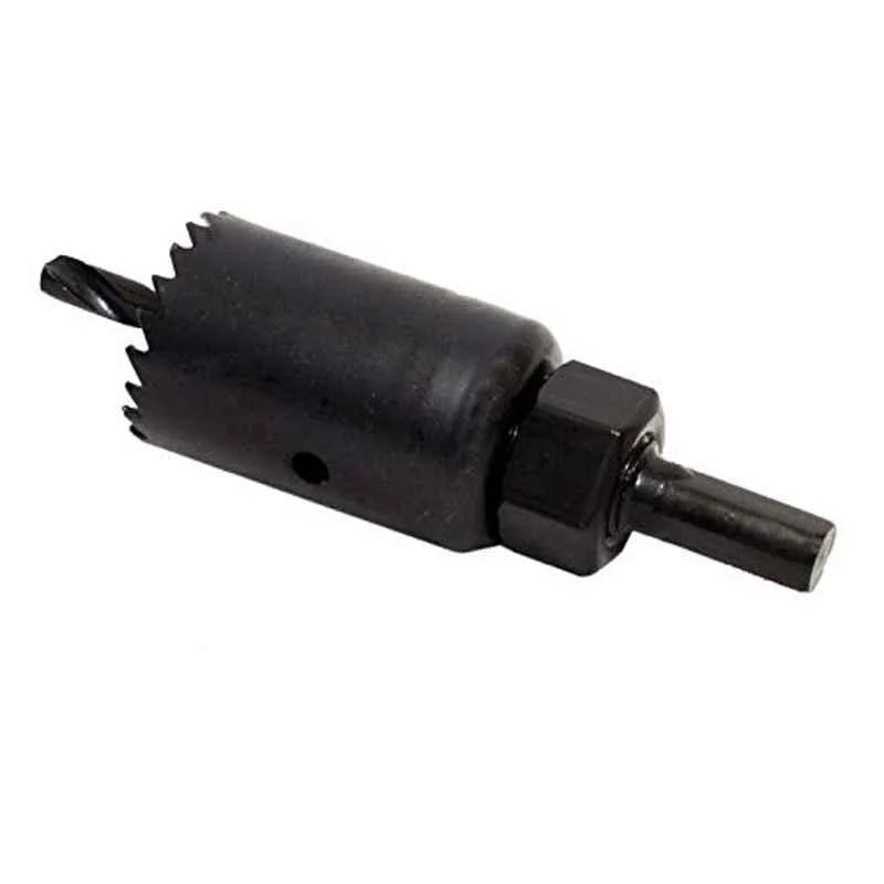 Jon Bhandari 32mm Steel Black Deep Hole Saw for Cutting & Holes on Wood, D-003