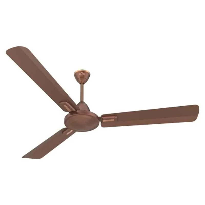 Polycab Vital Plus HS 53W 400rpm 1 Star 3 Blade Metallic Copper Ceiling Fan, Sweep: 1200 mm, FCEECST150M