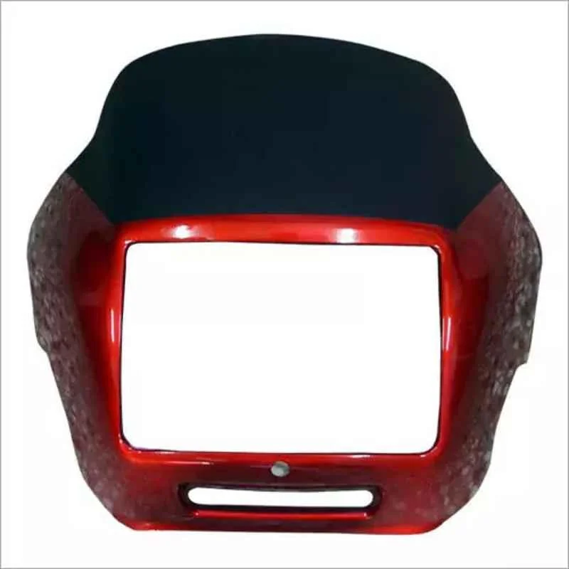 Ultra Headlight Visor for Cd Red & Black Uf117-Cd-Down-Winred, ULT-OZYX1A