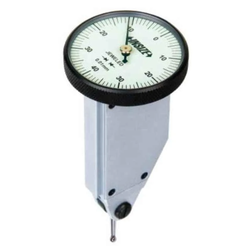 Insize 0-0.8mm 0.01mm Back Plunger Dial Test Indicator, 2398-08