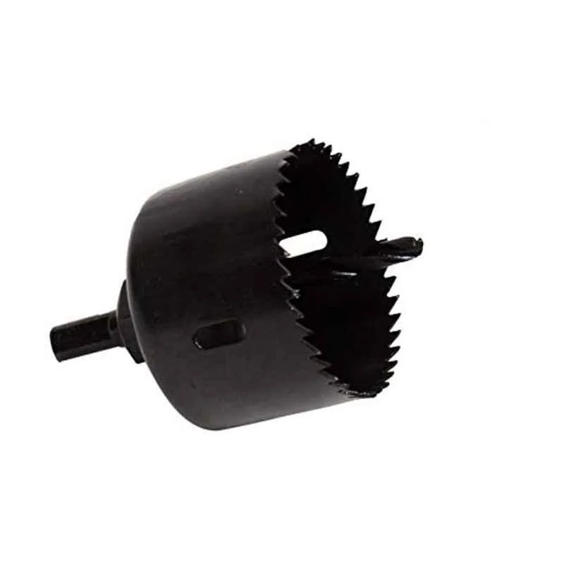 Jon Bhandari 50mm Steel Black Deep Hole Saw for Cutting & Holes on Wood, D-005