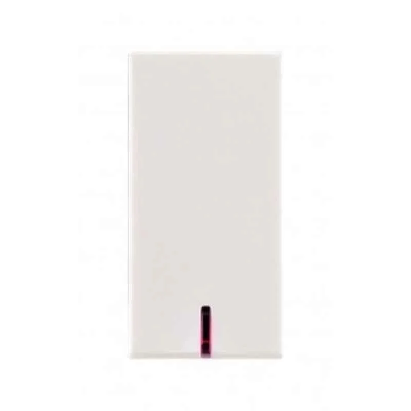 Legrand Lyncus 16A 1 Module 1 Way White Switch with Indicator, 6772 11