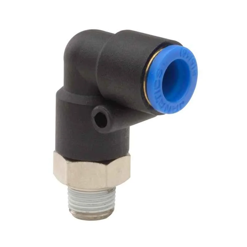 Janatics 4mm 1/4 inch BSP Male Elbow, WP2210451, Length: 18.5 mm