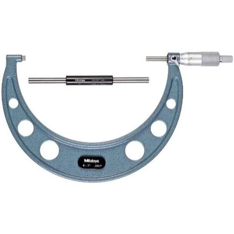Mitutoyo 6-7 inch Ratchet Stop Outside Micrometer, 103-183