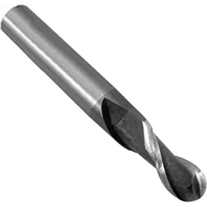 Dolphin 14mm HSS 2 Flute Ball Nose End Mill