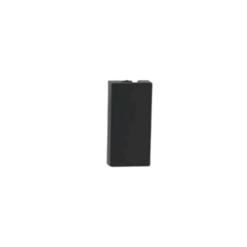 Legrand Myrius 1 Module Black Blanking Plate, 6731 61