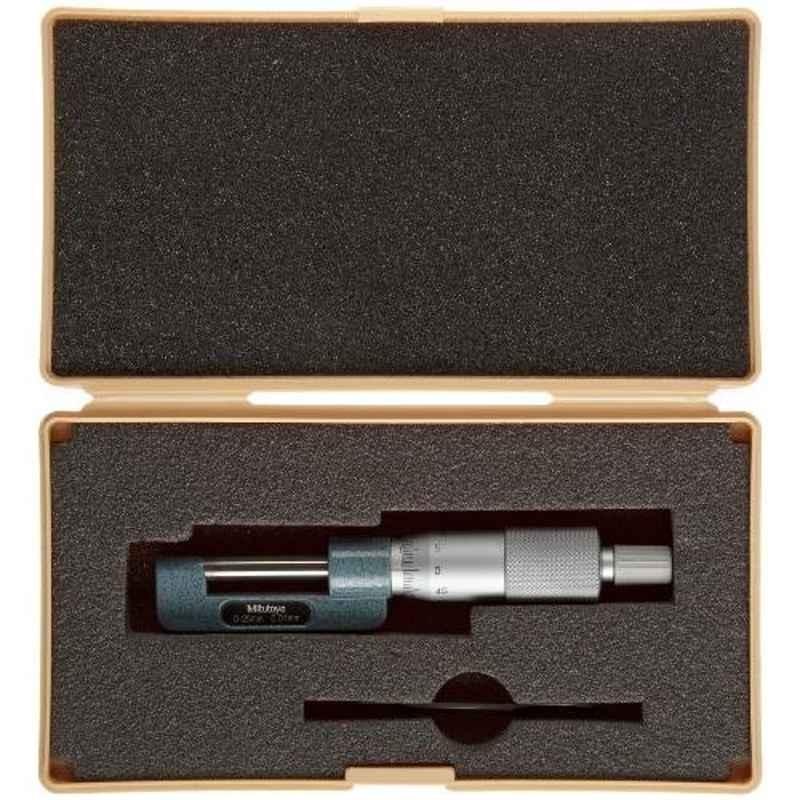 Mitutoyo 0-25mm Ratchet Stop Hub Micrometer, 147-301