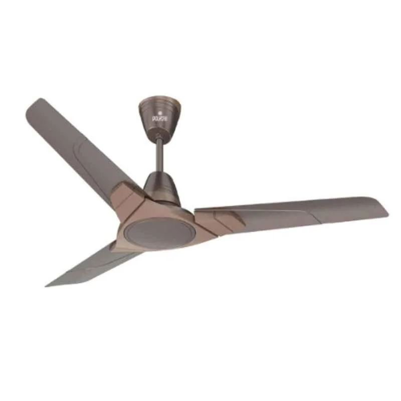 Polycab Aereo 75W 400rpm Seal Brown Premium Ceiling Fan, FCEPRST259M, Sweep: 1200 mm