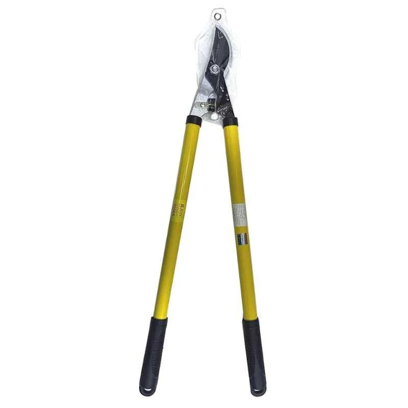 Jon Bhandari Tools 24 inch Stainless Steel Yellow & Black Gardening Bypass Lopper