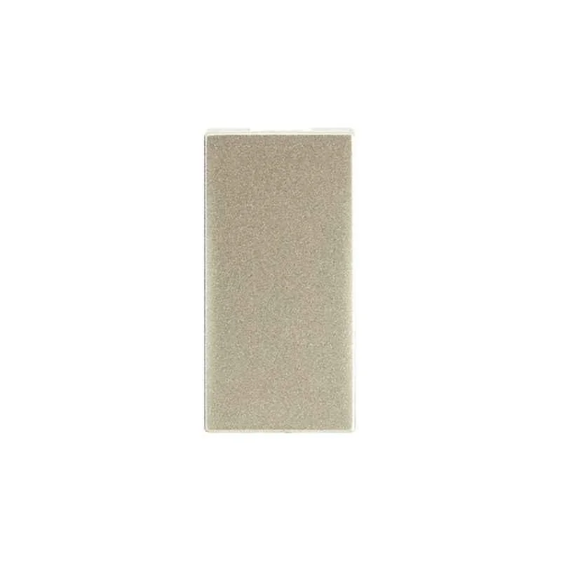 Legrand Arteor 1 Module Polycarbonate Champagne Blanking Plate, 5748 63