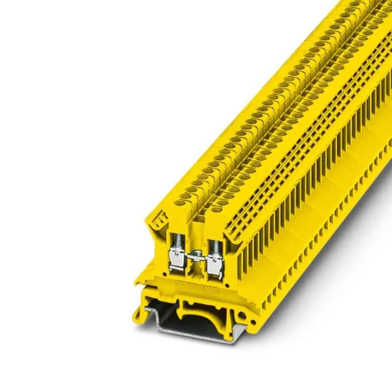 Phoenix Contact TB 2,5 EI YE 800V Polyamide Feed Through Terminal Block, 3000853
