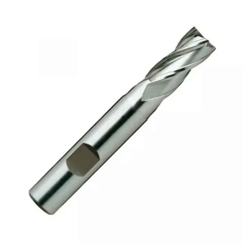 Dolphin 10mm HSS 4 Flute Uncoated End Mill