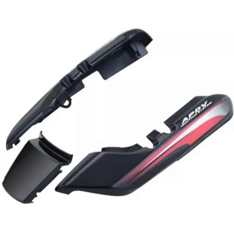 Ultra Tail Panel For Splendor Pro Black Red