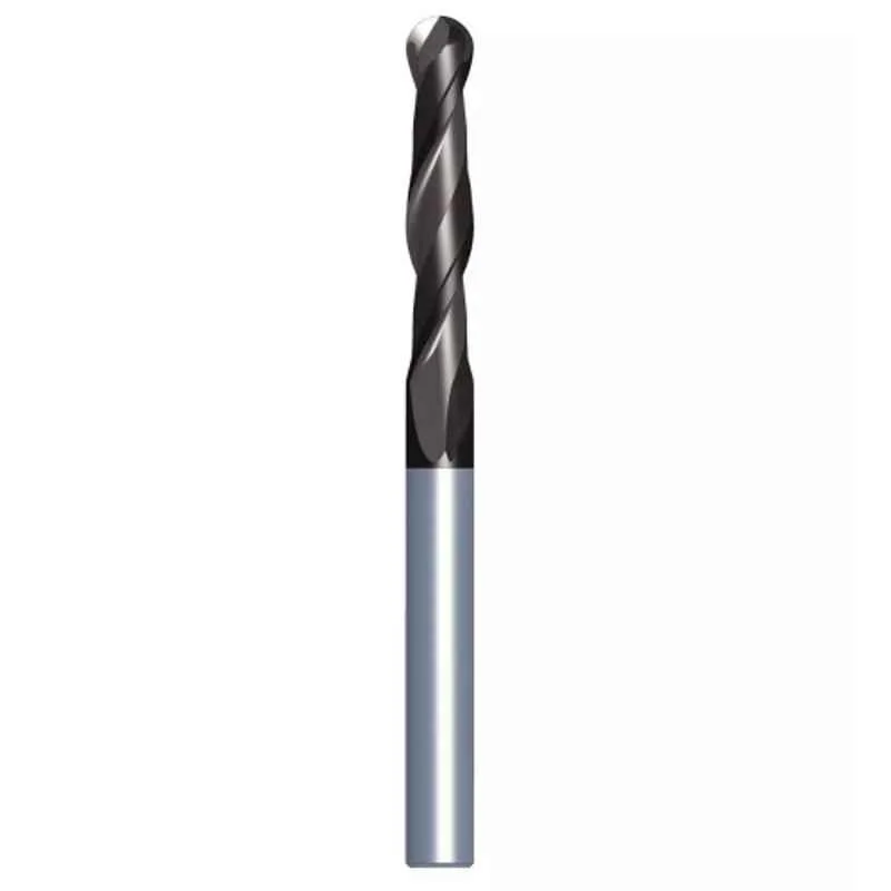 Kennametal 12mm 4 Flute Ball Nose Carbide End Mill, 4BN1200MR025A