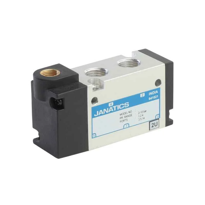 Janatics 5/2 Type G1/4 Single External Pilot Valve, DS255ER61
