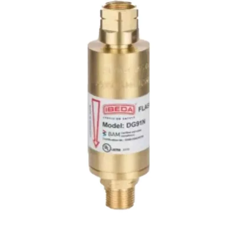Messer DG91 UA Oxy G 3/8inch RH FBA Regulator Side Oxygen FlashBack Arrestor, 463860