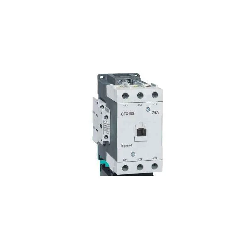 Legrand CTX鲁 100 2 NO+2 NC Three Pole Mini Industrial Contactor, 4162 06, Coil Voltage: 230 VAC