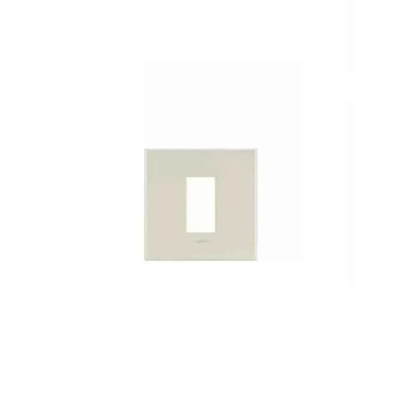 Legrand Arteor 1 Module Champagne Cover Plate with Overmoulded Frame, 5758 22