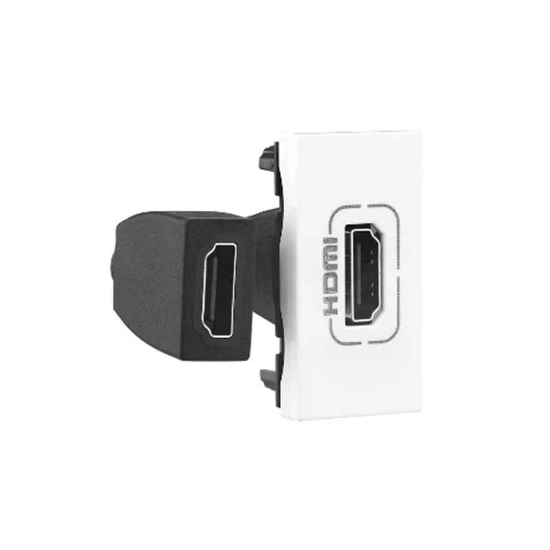 Legrand Allzy 1 Module White Preterminated HDMI Socket, 681134