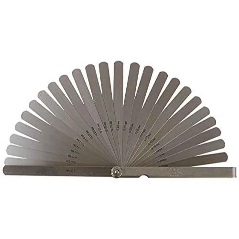Mitutoyo 0.05-1mm Straight Thickness Gauge & Feeler Gauge with 28 Leaves, 184-303S