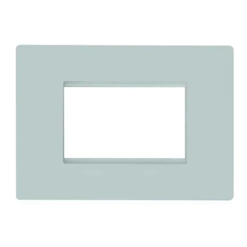 Legrand Lyncus 3 Module Classic White Cover Plate with Support Frame, 6775 03