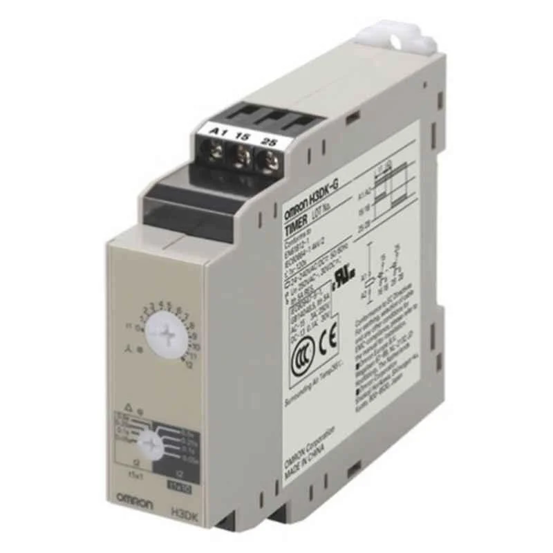 Omron 1-120s 24-240 VAC/VDC Star-delta Timer, H3DKZ-G AC/DC24-240