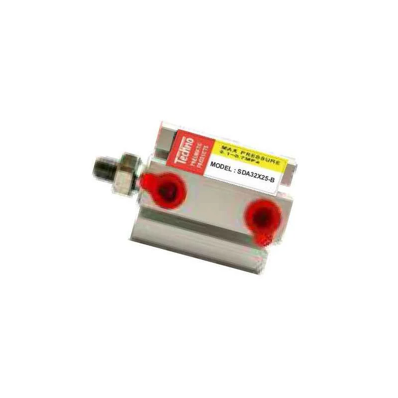 Techno 80x50mm SDA Male-Female Non Magnetic Double Acting Cylinder